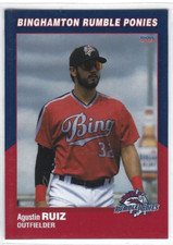 2023 Binghamton Rumble Ponies (Double-A New York Mets) Agustin Ruiz