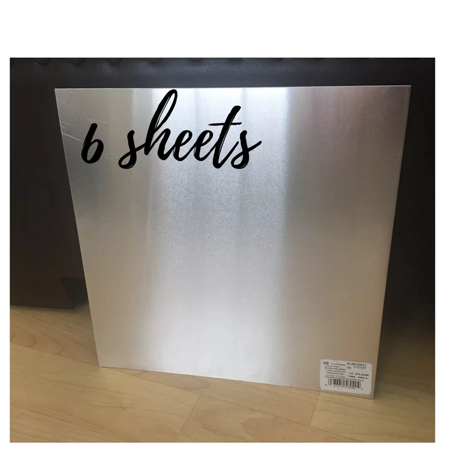 M-d Building Products 56040 1-feet by .019-inch Thick Plain Aluminum Sheet