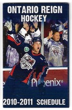 2010-11 Ontario Reign ECHL Hockey Schedule !!! Red Cross Jersey Night