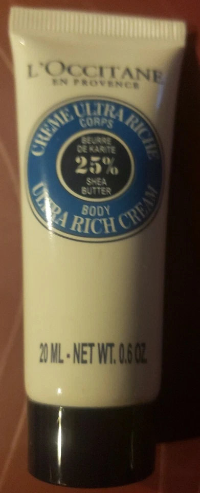 CREMA CORPORAL ULTRA RICA L'OCCITANE EN PROVENCE 20 ML. .6 OZ. Foto 1 de 1