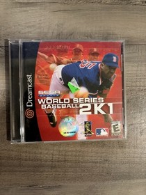 World Series Baseball 2K1 (Sega Dreamcast, 2000) - CIB Tested