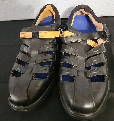 Dr Comfort Black Womens Sandals 8W - Image 1 of 4