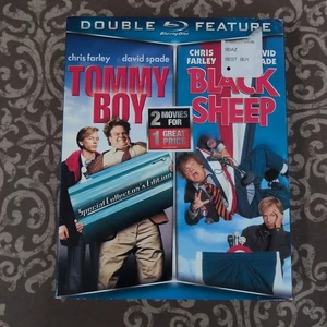 Tommy Boy & Black Sheep Like New Blu-Ray Chris Farley, David Spade W/ Slipcover! - Picture 1 of 6