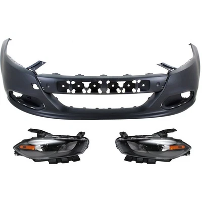 Bumper Cover Kit For 2013-2016 Dodge Dart Front Foto 1 de 4