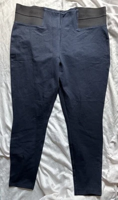 无废话女式打底裤温和弹性腰带 - 深色牛仔布 - XXL - 全新带标签 — 第 1/4 张图片