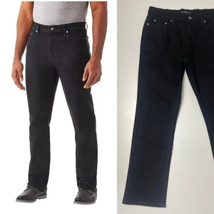 Member's Mark Herren Straight Fit Premium Stretch Denim Jeans Größe 34x30 Schwarz - Bild 1 von 13