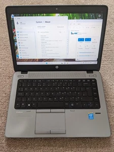 HP EliteBook 840 G1 Laptop i5 4th Gen 2GHz 8GB RAM 160GB SSD 14" Win 11 Pro - Picture 1 of 6