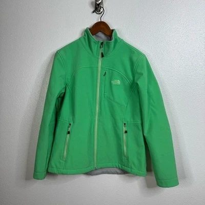 The North Face Apex 仿生软壳夹克,超现实绿色,尺寸 L — 第 1/4 张图片