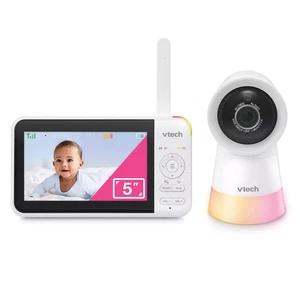 Vtech Video Series Pan+Tilt Video Baby Monitor White VM5266 Excellent Condition - Picture 1 of 8