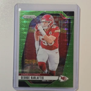 2024 Panini Prizm - George Karlaftis #142 Neon Green Pulsar Prizm - Picture 1 of 2