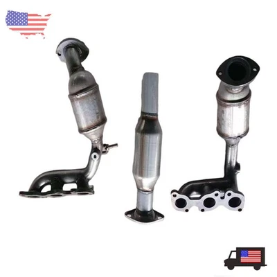 3x Convertidor catalítico 2004 2005 2006 para Toyota Sienna banco 3,3 L 1 banco 2 trasero Foto 1 de 4