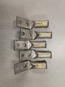 (5) Panduit LCC4/0-38DH.  4/0 FLEX. 3/8 BY 1" Hole Spacing. FREE SHIPPING - Picture 1 of 11
