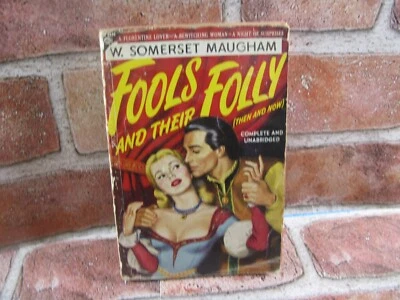 Fools and Their Folly by W. Somerset Maugham 1949 Avon Paperback 188 - Image 1 of 4