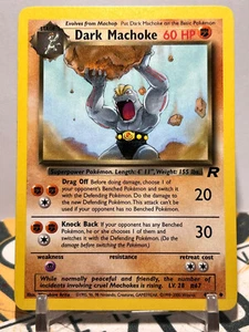 1999 Pokemon Tcg Dark Machoke Regular Non Holo 40/82 Uncommon - Bild 1 von 6