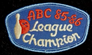 ABC League Champion 1985-1986 Patch - Picture 1 of 3