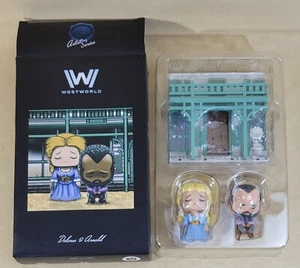 Loot Crate J Salvador Westworld Delores & Arnold Figurine Super Emo Friends - Picture 1 of 18