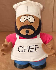 Original 1998 South Park CHEF 14" Deluxe Plush Figure Fun 4 All Comedy Central - Picture 1 of 10