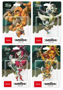 amiibo The Legend of Zelda Tears of the Kingdom Tulin Yunobo Sidon Riju 2025 - Picture 1 of 17
