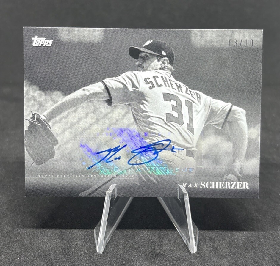Max scherzer マックスシャーザー直筆サインフォト　ベケット証明書付き Max Scherzer Jerseys & Gear in MLB Fan Shop - Walmart.com