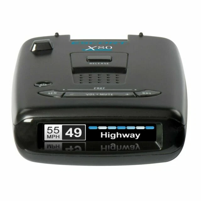 Escort X80 Laser Radar Detector - Black