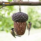 Acorn Shaped Metal Bird Feeder Nuts & Seeds Hanging Animal Feeder Garden Decor
