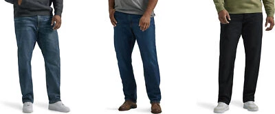 Lee Men's Big & Tall Legendary Relaxed Fit Straight Leg Jeans - Image 1 of 3