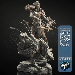 Aloy (1) -Unpainted 1/12 scale 3D Printed resin model kits SAN - Picture 1 of 8