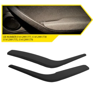 Pair Interior Door Handle Panel Cover Handle Pull Trim For BMW X1 E84 2009-2015 - Picture 1 of 9