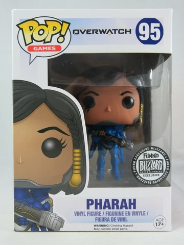Games Funko Pop - Pharah - Overwatch - Blizzcon - No. 95 - Free Protector Cover