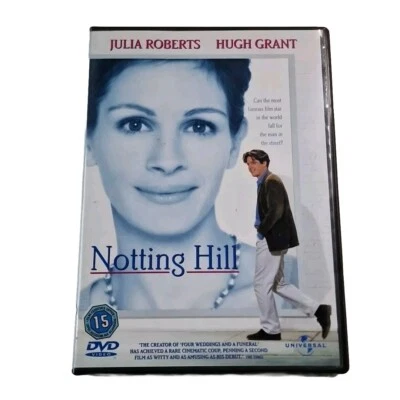Notting Hill (DVD, 1999) Julia Roberts Regions 2+4 Cert 15 Universal 059 760 2 - Image 1 of 4