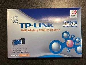 TP-Link TL-WN610G 802.11g/b WiFi 108Mbps Wireless Laptop CardBus Card BRAND NEW - Picture 1 of 5