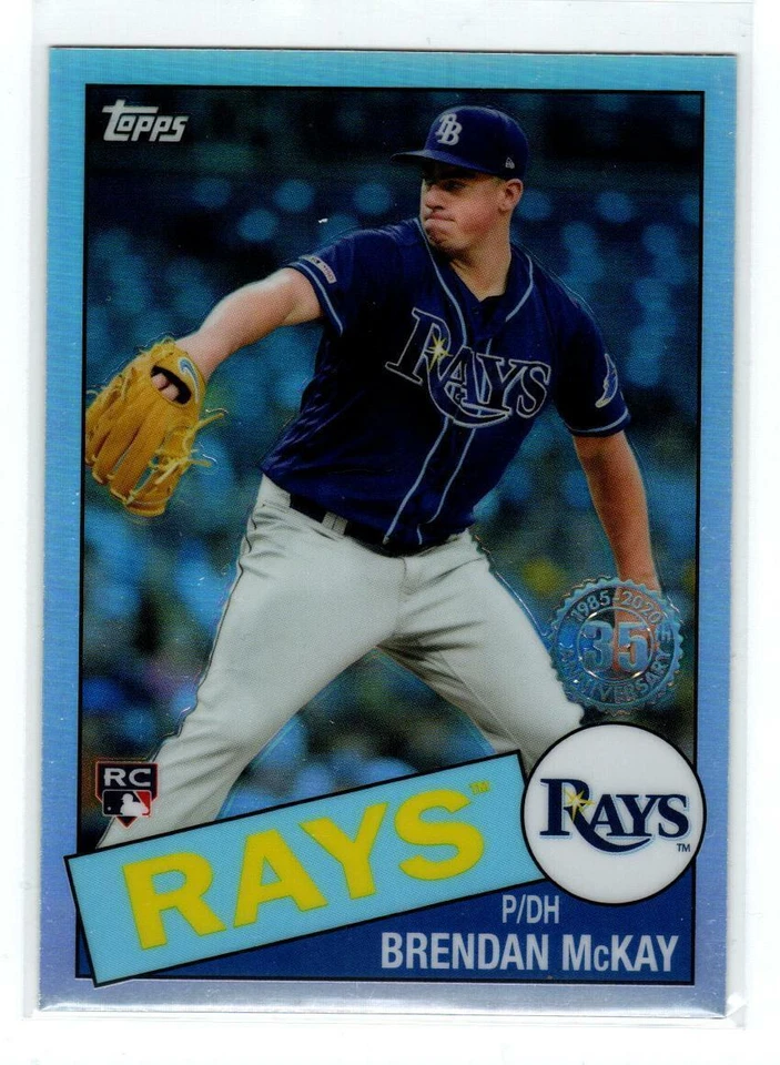 2020 Topps Chrome '85 Topps #85TC13 Brendan McKay (ref 172305) - Image 1 of 1