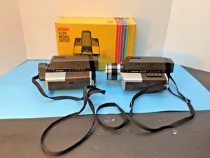 Classic Kodak Super 8 Binocular Movie Camera Combo. XL33 (w/box) and XL55 (Zoom) - Picture 1 of 10