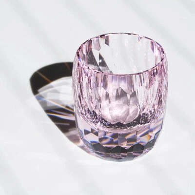 闪亮水晶威士忌玻璃 6.7 盎司手工吹制手工艺品礼品包装 — 第 1/4 张图片