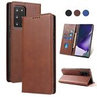 For Samsung Galaxy S24 S23 S22 S21 S20 Leather Flip Wallet Magnetic Folio Case