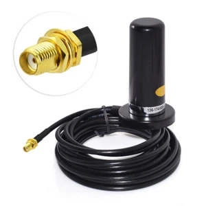 Ham Two Way Radio 143/444MHz Magnetic Base Mount Antenna for Baofeng UV-5R UV-82 - Zdjęcie 1 z 4
