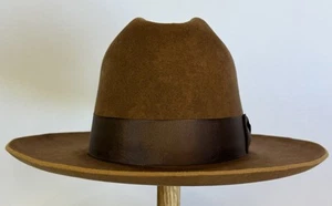 Sombrero de Vaquero Stetson 4x Castor Totalmente Restaurado al Estilo de Carretera Abierta. Talla 7 - Imagen 1 de 18