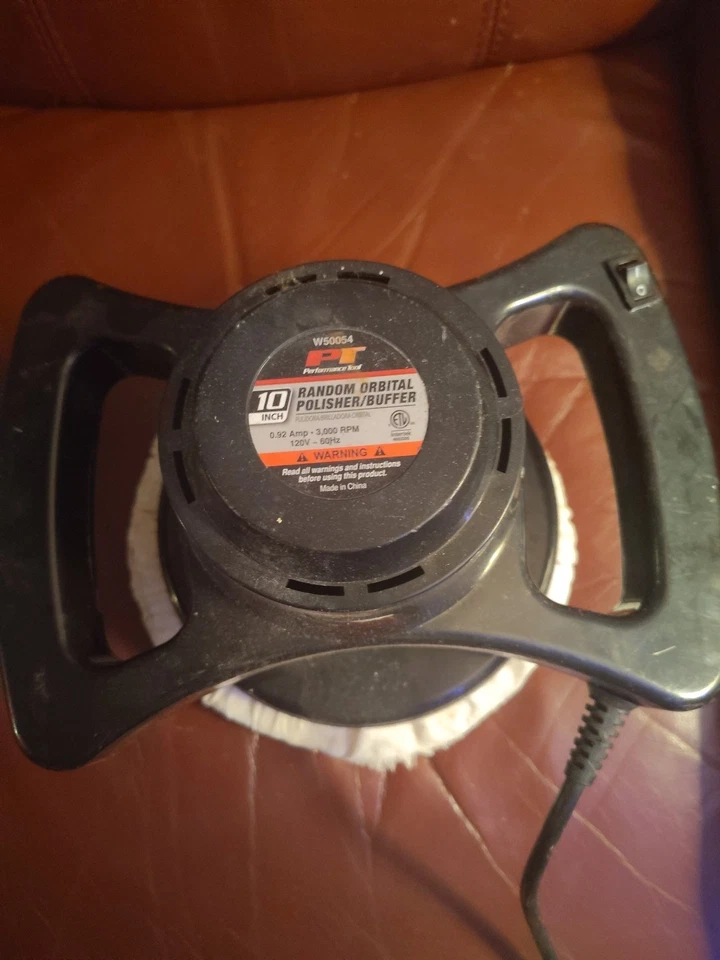 PT Performance Tool Random Orbital Polisher Buffer 10" Buffer 3000 RPM. Used - Image 1 of 4