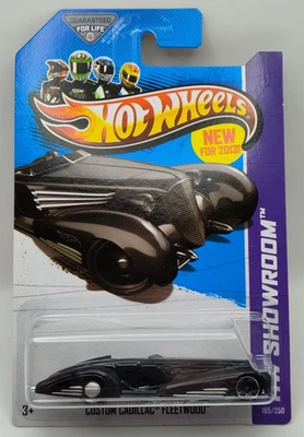 Hot Wheels 2013 HW Showroom заказной Cadillac Fleetwood черный 185/250 отличная карта - Изображение 1 из 4