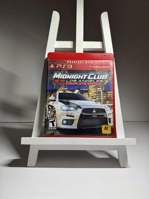 Midnight Club LA Complete Edition (Sony PlayStation 3, 2009) PS3 No Manual - Image 1 of 4