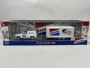 2022 M2 Machines Auto Haulers Bazooka '73 CHEVY CHEYENNE 10 &'55 BEL AIR GASSER - Picture 1 of 8