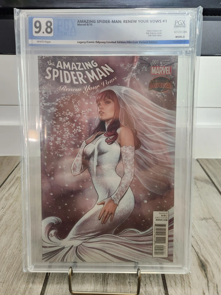 Amazing Spider-man Renew Your Vows #1 PGX 9.8 Adi Granov Cover - Image 1 of 1