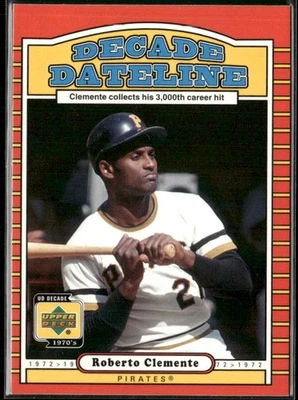 2001 Upper Deck Decade 1970's #117 Roberto Clemente Pirates - Image 1 of 2