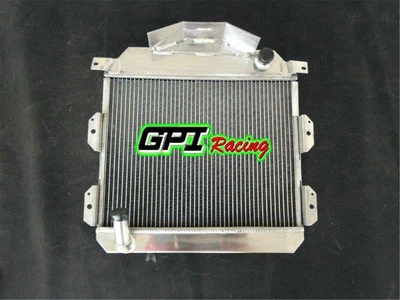 Fit FOR Austin Healey 100-4 1953-1956 1954 1955 MT aluminum radiator 62mm 3 Rows Foto 1 de 3