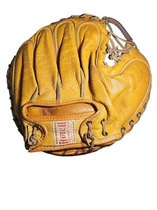 Vintage Hutch 250 Wes Westrum Model Catchers Mitt Genuine Cowhide Cincinnati OH - Picture 1 of 7