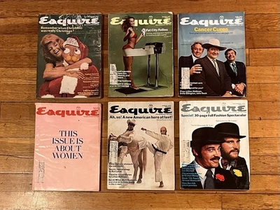 Esquire Magazine 1973 Lot Foto 1 de 4
