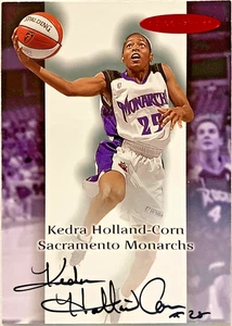 2000 Fleer/Skybox WNBA Kendra Holland Corn Autographics Signed W/COA - Picture 1 of 2