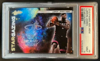 2010-11 Absolute LeBron James Star Gazing #297/399 Heat PSA 9 - Image 1 of 2