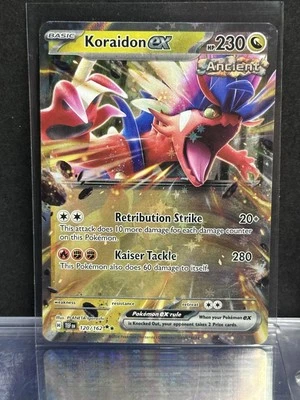 SV05: Temporal Forces #120/162 Koraidon ex - Image 1 of 2