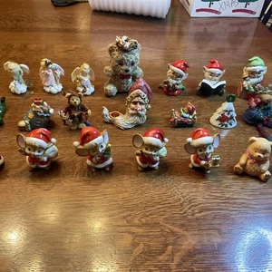 Vintage Konvolut 21 Weihnachtsdeko - Bild 1 von 24